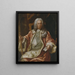 Samuel Kerhielm de Margretelundin taideteos on kuollut 1684-1768 - Lorens Pasch vanha — kehystetty taideteos seinällä