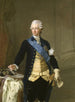 Le roi Gustave III de Suède - Lorens Pasch le Jeune — näkymä teoksesta