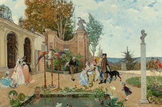 Lorenzo Valles - At the Villa Borghese.webp