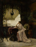 Rêverie dans un intérieur chinois - Louis-Auguste-Georges Loustaunau — näkymä teoksesta
