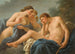 Diane ja Endymion - Louis-Jean-François Lagrenée — näkymä teoksesta
