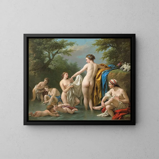 LouisJeanFranois Lagrene - Venus and Nymphs Bathing.webp