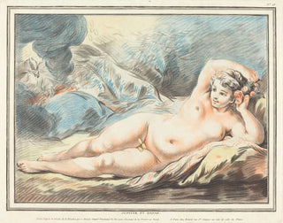 Jupiter ja Danaé - Louis-Marin Bonnet — näkymä teoksesta