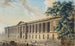 La colonnade du Louvre vers 1800 du côté de la terrasse des Feuillants - Louis-Pierre Baltard — näkymä teoksesta