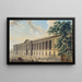 La colonnade du Louvre vers 1800 du côté de la terrasse des Feuillants - Louis-Pierre Baltard — kehystetty taideteos seinällä