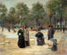 Champs-Élysées - Louis Abel-Truchet — näkymä teoksesta