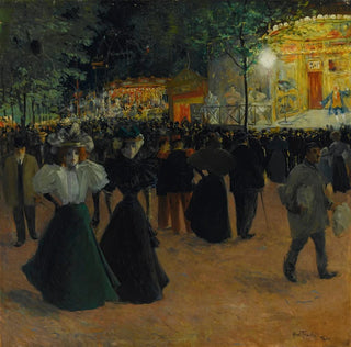Louis AbelTruchet - La fte forain place pigalle.webp