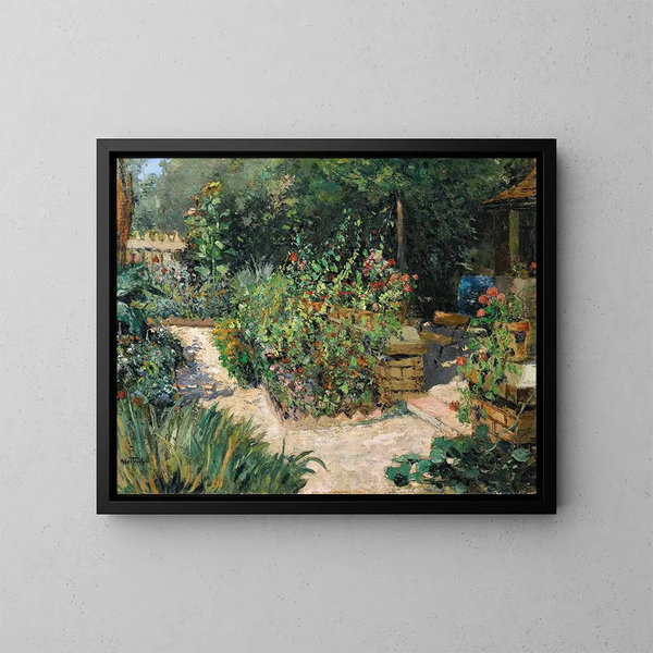 Le Jardin - Louis Abel-Truchet — kehystetty taideteos seinällä