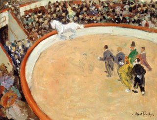 Le cirque Medrano, boulevard Rochechouart - Louis Abel-Truchet — näkymä teoksesta