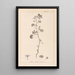 ranskalaisten kasvilajiston herbarium Pl0040 - Louis Antoine Cusin — kehystetty taideteos seinällä