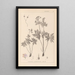 ranskalaisten kasvilajiston herbarium Pl0060 - Louis Antoine Cusin — kehystetty taideteos seinällä