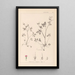 Ranskan kasvilajiston herbarium Pl0079 - Louis Antoine Cusin — kehystetty taideteos seinällä
