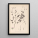 Ranskan kasvilajiston herbarium Pl0084 - Louis Antoine Cusin — kehystetty taideteos seinällä