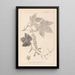 Ranskan kasvien herbarium Pl0119 - Louis Antoine Cusin — kehystetty taideteos seinällä