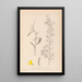 Ranskan kasvilajiston herbarium Pl0168 - Louis Antoine Cusin — kehystetty taideteos seinällä