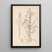 Ranskan kasvilajiston herbarium Pl0178 - Louis Antoine Cusin — kehystetty taideteos seinällä