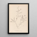 Ranskan kasvilajiston herbarium Pl0227 - Louis Antoine Cusin — kehystetty taideteos seinällä