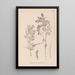 Ranskalaisen kasvilajiston herbarium Pl0295 - Louis Antoine Cusin — kehystetty taideteos seinällä