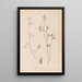 Ranskan kasvilajiston herbarium Pl0340 - Louis Antoine Cusin — kehystetty taideteos seinällä