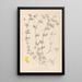 Ranskan kasvilajiston herbarium Pl0393 - Louis Antoine Cusin — kehystetty taideteos seinällä