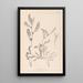 Ranskan kasvilajiston herbarium Pl0400 - Louis Antoine Cusin — kehystetty taideteos seinällä