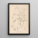 Ranskalaisen kasvilajiston herbarium Pl0481 - Louis Antoine Cusin — kehystetty taideteos seinällä