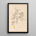 Ranskan kasvilajiston herbarium Pl0532 - Louis Antoine Cusin — kehystetty taideteos seinällä