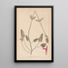 Ranskalaisen kasvilajiston herbarium Pl0862 - Louis Antoine Cusin — kehystetty taideteos seinällä