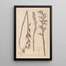 Ranskan kasvilajiston herbarium Pl0982 - Louis Antoine Cusin — kehystetty taideteos seinällä