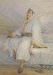Un Marocain au repos - Louis Auguste Girardot — näkymä teoksesta