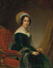 Dame au turban ou portrait de Madame Moritz Koenigswarter et Cécilia Wertheimer - Louis Camille Muraton — näkymä teoksesta