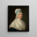Madame Gabriel Cotte - Louis Chrétien de Heer — kehystetty taideteos seinällä