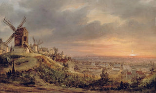 Louis Daguerre - Paris vu de la Butte Montmartre.webp