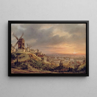 Louis Daguerre - Paris vu de la Butte Montmartre.webp