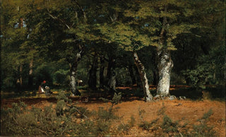 Louis Douzette - Mushroom Picking in a Forest.webp