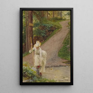 Louis Emile Adan - Chemin de la cascade.webp