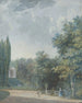 Vue sur le parc - Louis Gabriel Moreau — näkymä teoksesta
