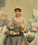 Le vendeur de fleurs - Louis Galliac — näkymä teoksesta