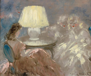 Sous la lampe - Louis Icart — näkymä teoksesta