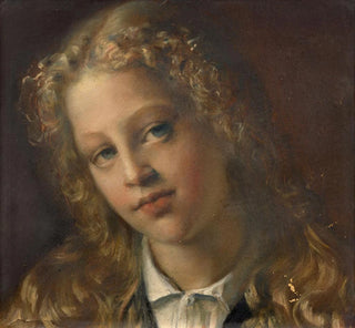 Louis Janmot - Portrait of a young blonde girl.webp