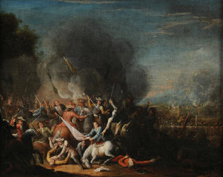 Bataille - Louis Joseph Watteau — näkymä teoksesta