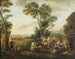 Le départ des conscrits - Louis Joseph Watteau — näkymä teoksesta