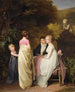 Conversation dans un parc - Louis Léopold Boilly — näkymä teoksesta