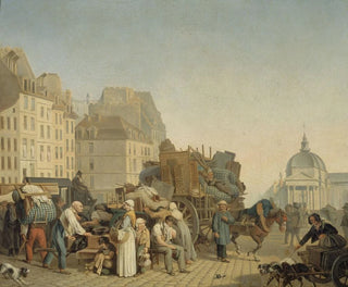 Les Déménagements - Louis Léopold Boilly — näkymä teoksesta
