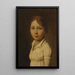 Malvina Mortier de Trévise - Louis Léopold Boilly — kehystetty taideteos seinällä