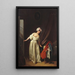 Suloisen herätyksen - Louis Léopold Boilly — kehystetty taideteos seinällä