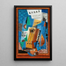 Lulli - Louis Marcoussis — kehystetty taideteos seinällä