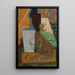 Nature morte - Louis Marcoussis — kehystetty taideteos seinällä