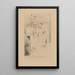 Portrait de Guillaume Apollinaire - Louis Marcoussis — kehystetty taideteos seinällä