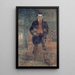 Roland Dorgelès 1886-1973 romancier - Louis Marcoussis — kehystetty taideteos seinällä